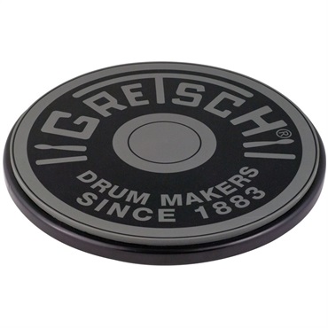 GREPAD12G [Round Badge Practice Pad / 12 Gray]