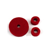 AWFRHH [Wool HiHat Cymbal Felts / Red]