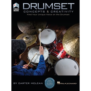 HUDSON MUSIC Drumset Concepts & Creativity， by Carter McLean [英語版 / HL00286278]