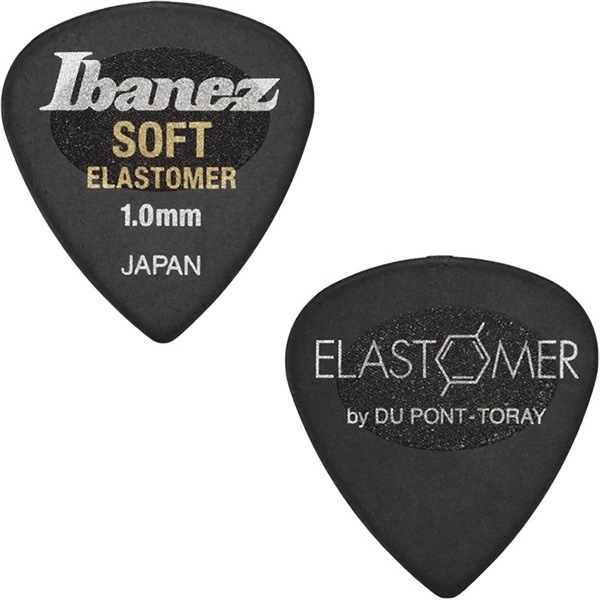 Ibanez エラストマー・ピック EL16 (SOFT) [EL16ST10S-HBK