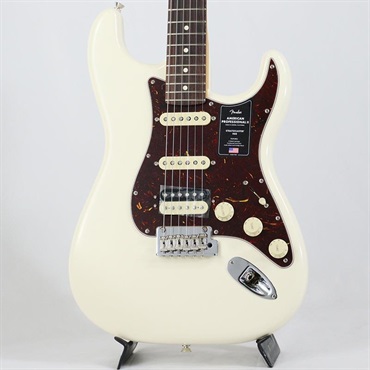 Fender USA American Professional II Stratocaster HSS (Olympic White/Rosewood)