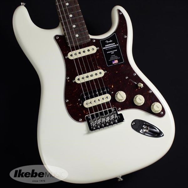 Fender USA American Professional II Stratocaster HSS (Olympic White/Rosewood )