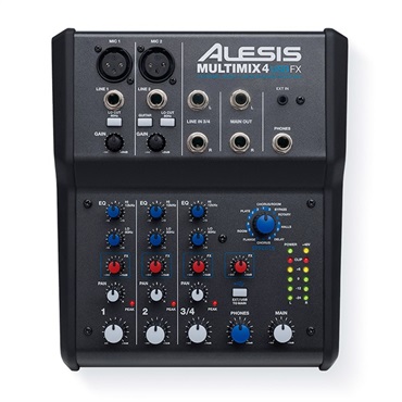 ALESIS MULTIMIX 4 USB FX　【USB端子内蔵コンパクトアナログミキサー】