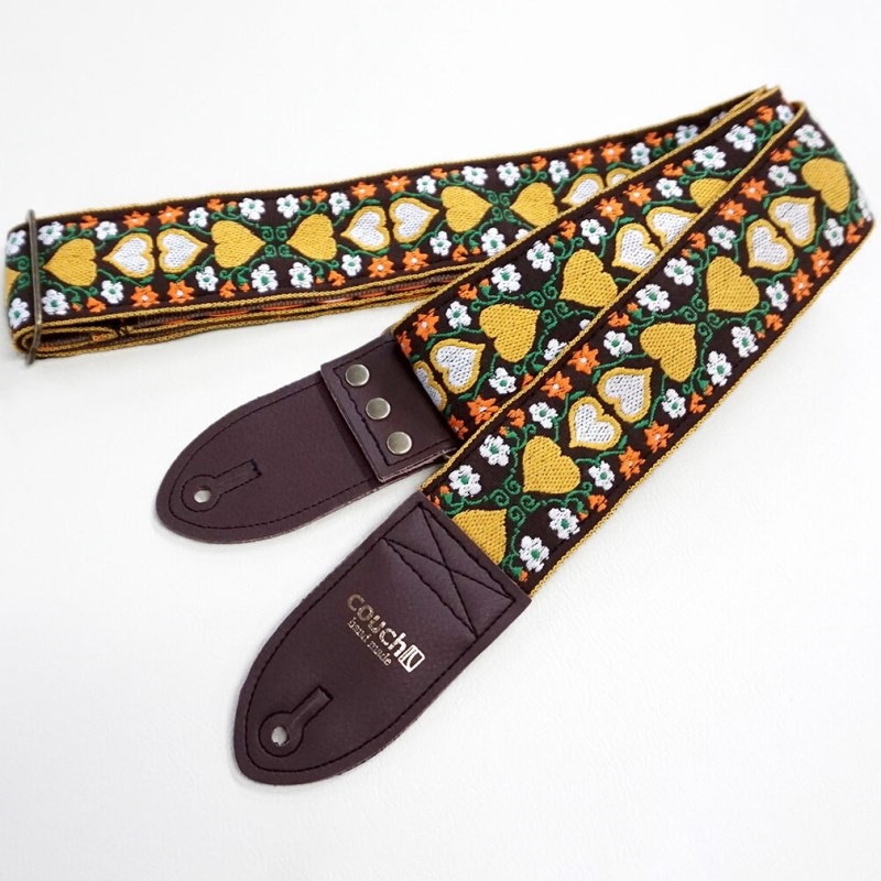 Couch Guitar Strap Wonderland Hearts 70s Vintage ｜イケベ