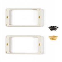 Humbucker Pickup Rings (Ivory)