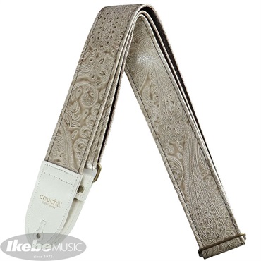 Couch Guitar Strap Paisley IVORY