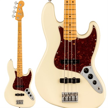 Fender USA American Professional II Jazz Bass (Olympic White/Maple)