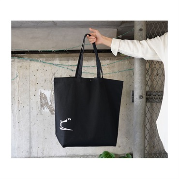 BURR FINE COFFEE ペダルトートバッグ 『ど』 BLACK
