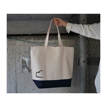 BURR FINE COFFEE ペダルトートバッグ 『ど』 WHITE