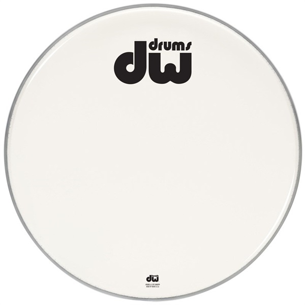 dw DRDHAW24K [AA Two-Ply Smooth White Drum Head / 24inch]