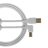 Ultimate Audio Cable USB 2.0 A-B White Angled 1m  【本数限定USBケーブル特価】