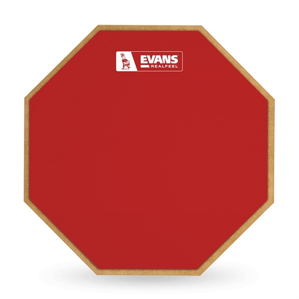 EVANS RF12G-RED [RealFeel Limited Edition Red Practice Pad]