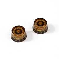 Lampshade Knobs (Amber with Black)