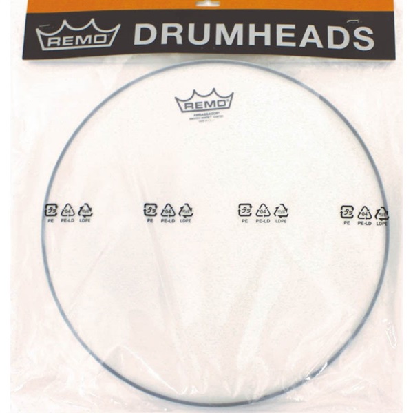 REMO 114BASA/TW-GEL [Coated Ambassador & Snare Side Twin Pack w/Crown Control Gel]※お取り寄せ商品
