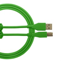 Ultimate Audio Cable USB 2.0 A-B Green Straight 1m