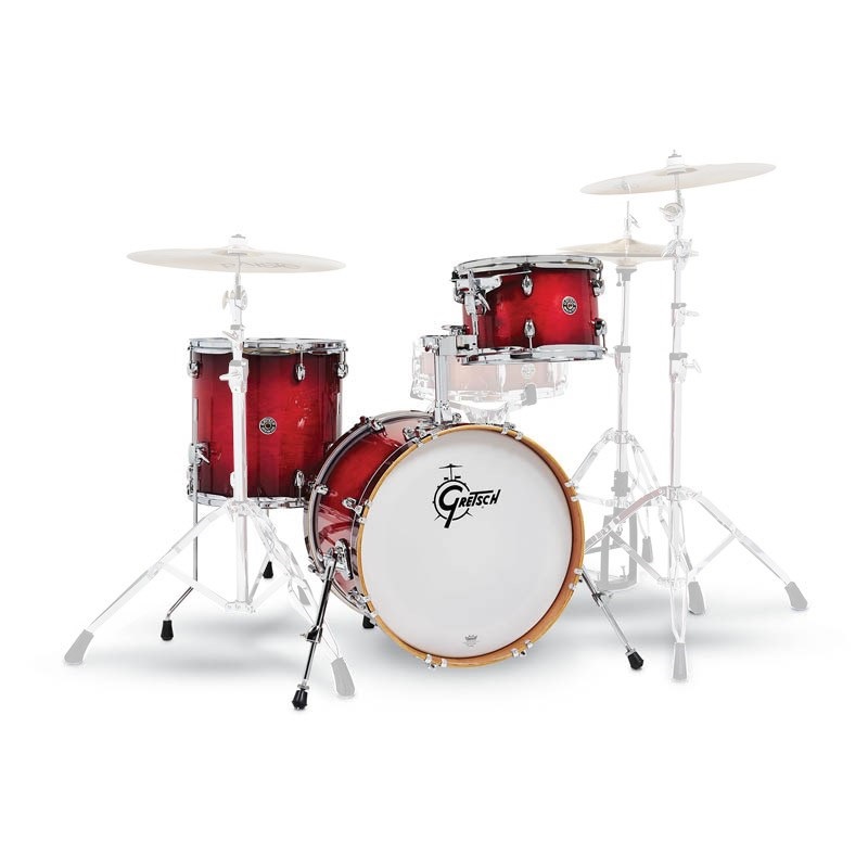 GRETSCH CT1-J483-GCB [Catalina Club Series Jazz 3pc Kit - Gloss Crimson Burst]