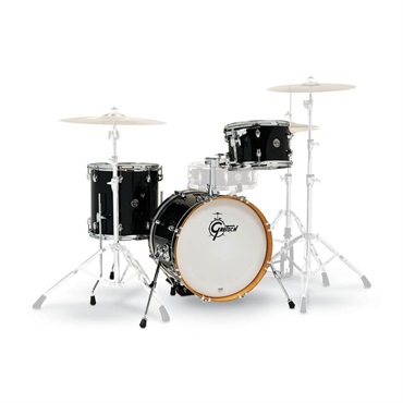 CT1-J483-PB [Catalina Club 3pc Drum Kit / BD18， FT14， TT12 / Piano Black] 【お取り寄せ品】