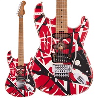 Striped Series Frankenstein Frankie Red with Black Stripes Relic