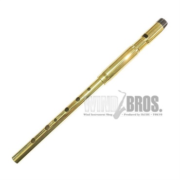 その他ブランド(管楽器・吹奏楽器) Michael Burke Tin Whistle D Brass Session (ティン・ホイッスル D管 真鍮製)