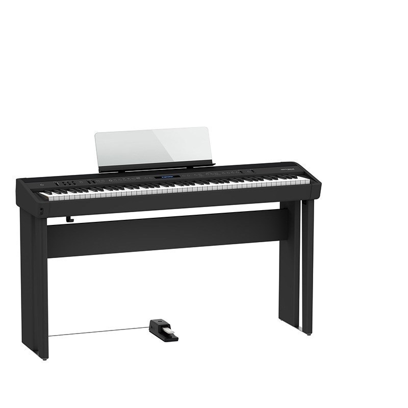 Roland 【お取り寄せ商品】FP-90X-BK + 専用スタンドセット (※沖縄、一 