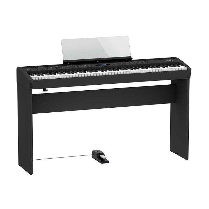 Roland FP-60X-BK + 専用スタンドセット (※沖縄、一部離島へのお届けは送料別途お見積り)(代引き不可)(電子ピアノ)