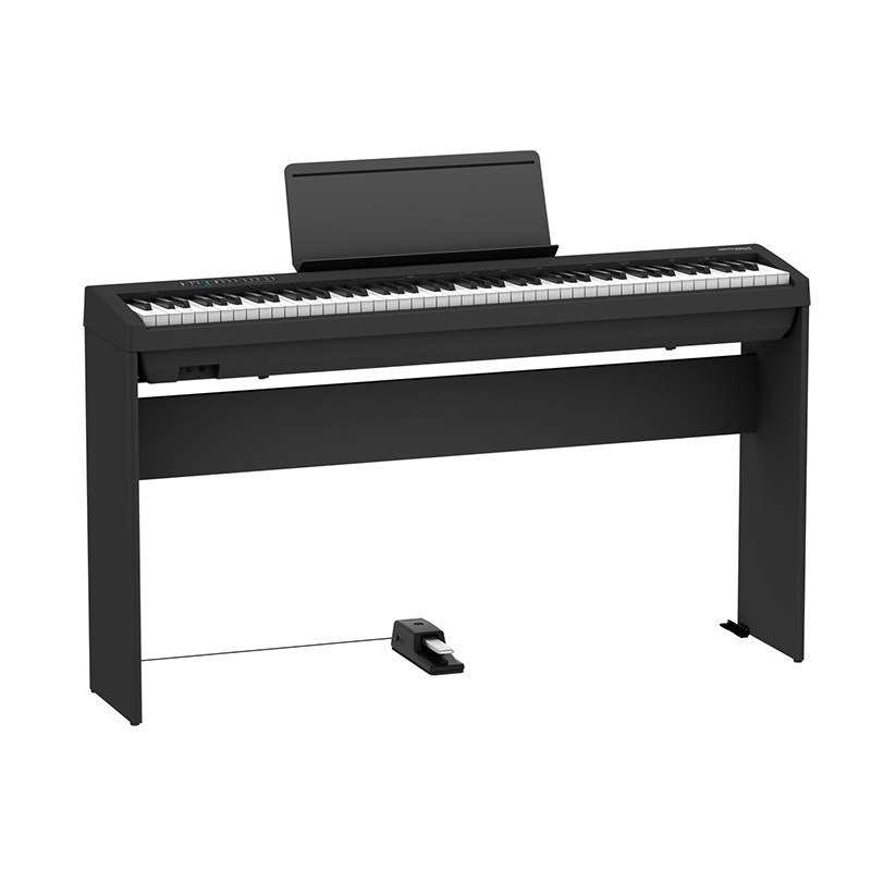 Roland FP-30X-BK + 専用スタンドセット + 純正ダンパーペダルセット(※沖縄、一部離島へのお届けは送料別途お見積り)(電子ピアノ)