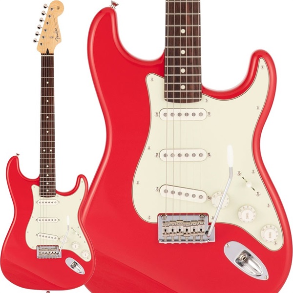 Fender Made in Japan Made in Japan Hybrid II Stratocaster (Modena Red/Rosewood)