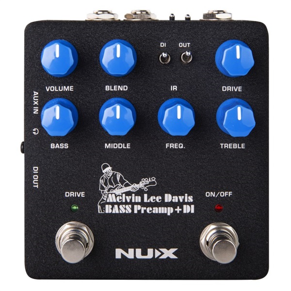 NUX MLD Bass Preamp + DI [NBP-5] ｜イケベ楽器店