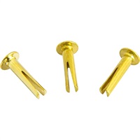 CY-RIVET-BR [Sizzle Rivets， Brass Plated]