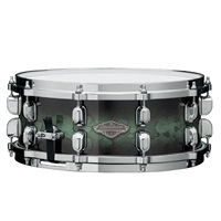 Starclassic Performer Snare Drum 14×5.5 - Molten Steel Blue Burst [MBSS55-MSL]