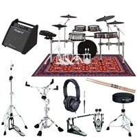 TD-50KV2 TAMAハードウェア ＋ モニタースピーカーセット [V-Drums Kit ＋ Bass Drum ＋ Drum Stand]