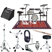 TD-50K2 TAMAハードウェア ＋ モニタースピーカーセット [V-Drums Kit ＋ V-Kick ＋ Drum Stand]