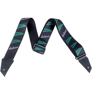 Jackson 【生産完了モデル】JACKSON STRAP WITH HEADSTOCK PATTERN (BLACK/GREEN) (#2994323002)