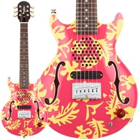 WS-MINI ALOHA(Pink & Yellow Aloha)[Produced by Ken Yokoyama]【横山健プロデュースブランドWoodsticsの第一弾モデル！】