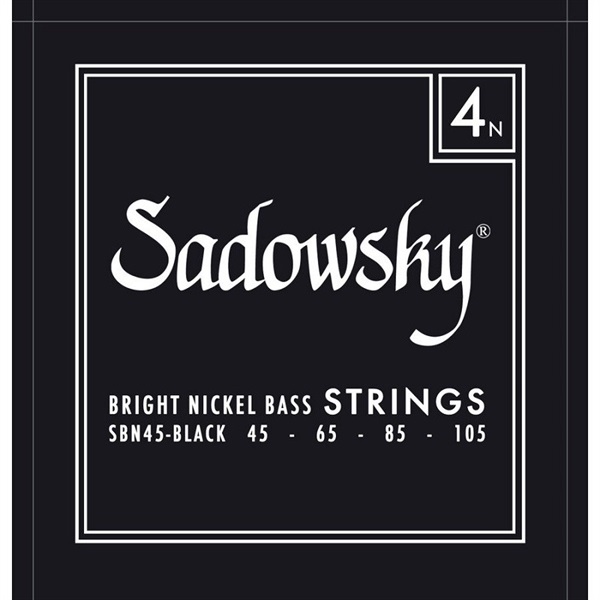 ELECTRIC BASS STRINGS Bright Nickel 4ST(45-105) SBN45/Blackの商品画像