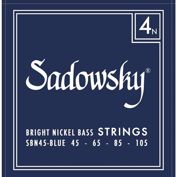 ELECTRIC BASS STRINGS Bright Nickel 4ST(45-105) SBN45/Blueの商品画像