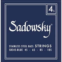 ELECTRIC BASS STRINGS Stainless Steel 4ST(45-105) SBS45/Blue