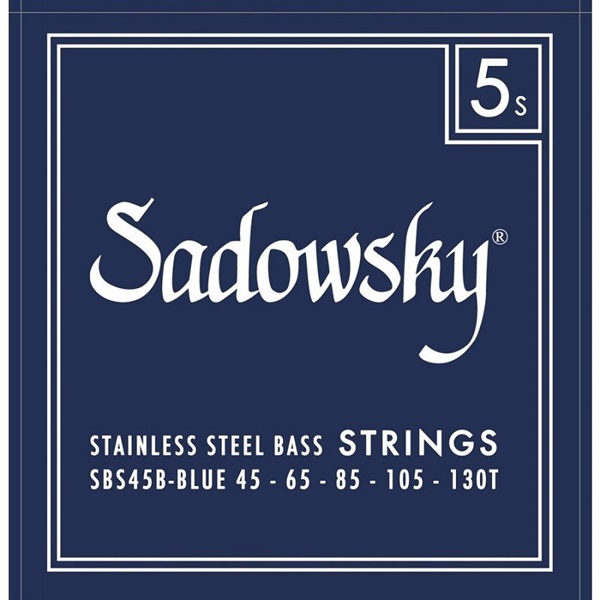 ELECTRIC BASS STRINGS Stainless Steel 5ST(45-130T) SBS45B/Blueの商品画像