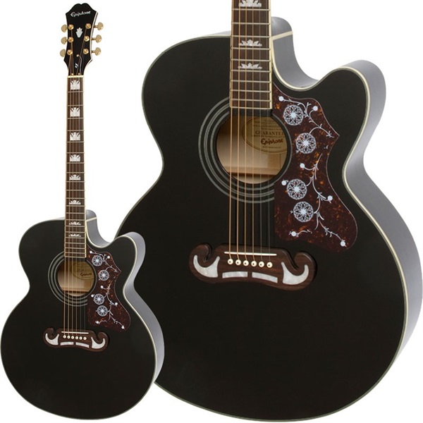エピフォン、エレアコ！j-200EC...studio！ギグバッグ付き値下げ！ Epiphone 【数量限定エピフォン・アクセサリーパック