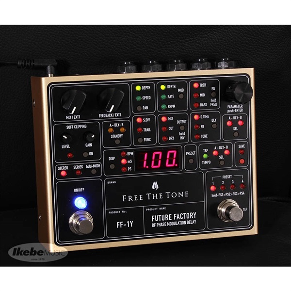 Free The Tone FUTURE FACTORY FF-1Y [RF PHASE MODULATION DELAY