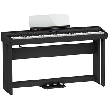 Roland 【お取り寄せ商品】FP-90X-BK【スタンド＆ペダルユニットセット】(電子ピアノ)