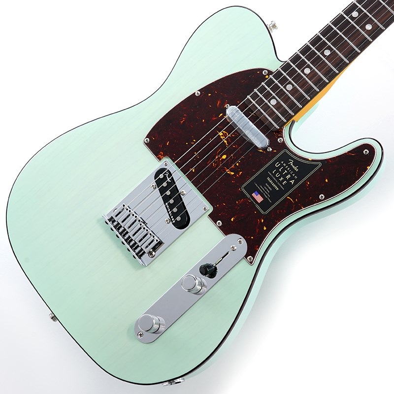 American Ultra Luxe Telecaster (Transparent Surf Green/Rosewood)の商品画像