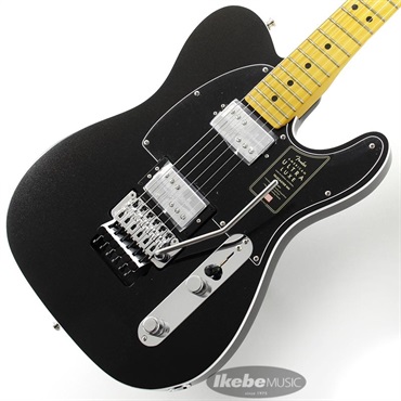 Fender USA American Ultra Luxe Telecaster Floyd Rose HH (Mystic Black/Maple)