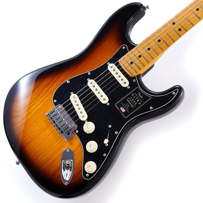 American Ultra Luxe Stratocaster (2-Color Sunburst/Maple)の商品画像
