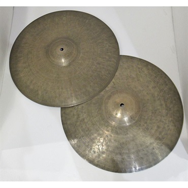 Istanbul K Zildjian HiHats 15 pair [Top 1160g：Old Stamp I (1930s-1945)/ Bottom 1425g：Old stamp IIb(1949-1950)] 【エッジ欠有】 【Vintage】値下げしました！