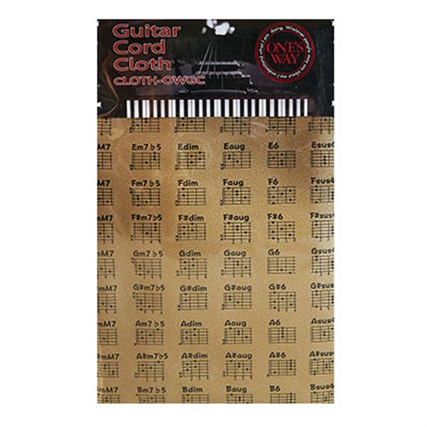 ONE'S WAY GUITAR CORD CLOTH[CLOTH-OWGC/BRN]