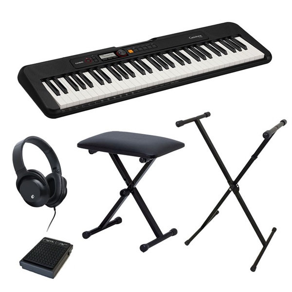 CASIO CT-S200BK[Casiotone] 【アクセサリーセットC】【次回6月上旬頃入荷見込み】