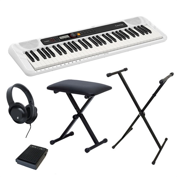 CASIO CT-S200WE[Casiotone]【アクセサリーセットC】