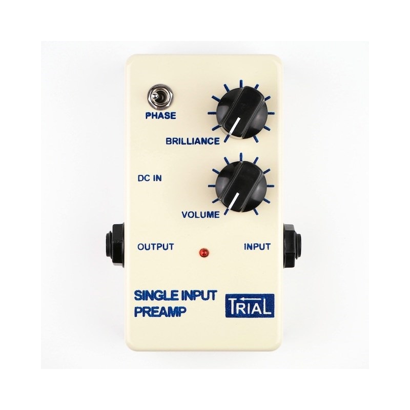 TRIAL◇SINGLE INPUT PREAMP/アコースティックギター用プリ-