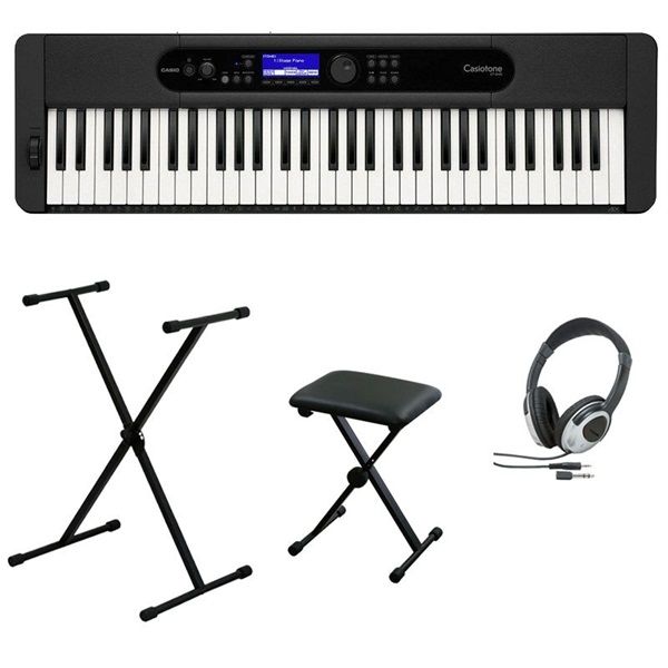 CASIO CT-S400BK[Casiotone] 【アクセサリーセットB】